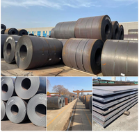 Tôles et bobines d'acier au carbone laminées à chaud JIS Prime Q235 A36 SS400 S235JR pour conteneurs maritimes, découpe, soudage, pliage