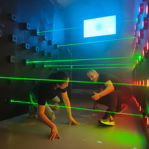 Système de labyrinthe laser intérieur à aménagement personnalisé pour salles d'évasion - Jeu de défi d'<span class=keywords><strong>aventure</strong></span> interactif multijoueur 12 Airport Playhouse - Product Image 4