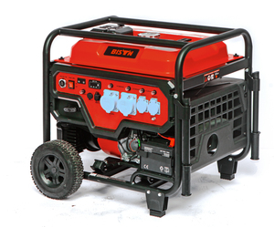 Générateur d'essence portable <span class=keywords><strong>Bison</strong></span> avec démarrage par recul, 220V, 194F, monophasé, 18 CV, 9,0 Kva, 9000 W, avec roues - Product Image 6