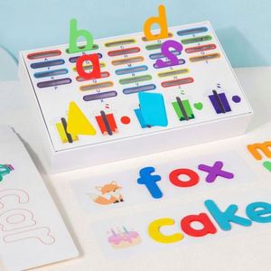 CPC CE Alphabet Letter Spelling Words Game Flash <b>Cards</b> Multi Functional Classification <b>Box</b> - Product Image 5