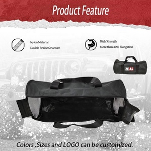 ZEAL Cuerda <span class=keywords><strong>de</strong></span> recuperación cinética azul <span class=keywords><strong>de</strong></span> alta resistencia Grillete suave Cuerda <span class=keywords><strong>de</strong></span> arranque <span class=keywords><strong>Kit</strong></span> <span class=keywords><strong>de</strong></span> recuperación <span class=keywords><strong>de</strong></span> viaje para vehículos - Product Image 5