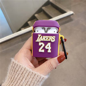 Kobe 24 — étui <span class=keywords><strong>Airpods</strong></span> 2/1 en silicone, souple, avec porte-clés, pour garçons, manches de protection, anti-chute - Product Image 2