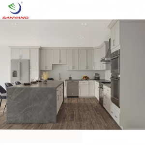 Armadio mobili residenziali di alta <span class=keywords><strong>qualità</strong></span> da cucina pronto per assemblare Set completo design moderno armadi da cucina - Product Image 3