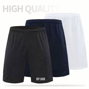 Men's Quick Dry Breathable Anti-Wrinkle Elastic Waist Solid Casual Sports Shorts 100% Polyester Stretch Velvet Custom Logo - Product Image 1
