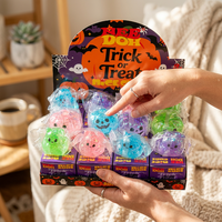 Ensemble de jouets en peluche Halloween à remontée lente, anti-stress, sensoriels, doux à presser, pack cadeau pour enfants et adultes
