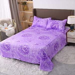 Juego de Sábanas y Fundas de Almohada de Poliéster con Estampado Floral de 200 Hilos, Calidad de Hotel, Venta de Fábrica, Personalizable al por Mayor, Precio Económico para Dormitorio - Product Image 3