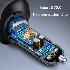 Xu Hướng Sản Phẩm Mới Đến Phụ Kiện Xe Hơi Đầy Màu Sắc Đèn Hands Miễn Phí 20W Siêu Nhanh Sạc Kép USB Car Charger - Product Image 4