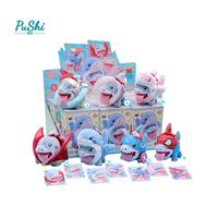 Nouveauté 2026 Hot Toys Jeff Land Shark Cosbi Porte-clés en peluche Collection Boîte mystère Figurines de dessins animés et films Produits dérivés d'animation