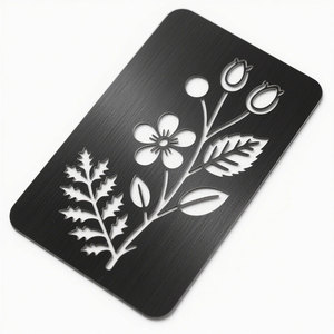 Bán Buôn Bãi Đậu Xe Giấy Nến Mẫu Tái Sử Dụng Bền Carbon Thép Kim Loại <span class=keywords><strong>Stencil</strong></span> Cho Khắc Gỗ Vẽ - Product Image 2