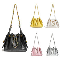 Tas Selempang Wanita Model Terbaru 2026, Bahan PU Elegan, Gaya Desainer Mewah, Tas Tangan Trendi untuk Belanja