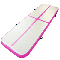 Tapis de gymnastique gonflable pas cher Airtrack pour sols de gymnastique, yoga, tumbling et sport (Flap Back)