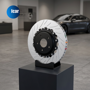 Disco de Freno Delantero Flotante de 2 Piezas Icar 330*32mm para Alfa Romeo <span class=keywords><strong>147</strong></span> <span class=keywords><strong>GTA</strong></span> 156 <span class=keywords><strong>GTA</strong></span> GT3.2 V6 OE #   51733051; 51768587 - Product Image 6