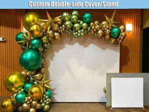 Housse de coussin personnalisée pour photomaton, impression double face, toile tendue, toile de fond pour salon professionnel - Product Image 2