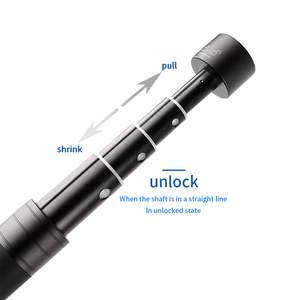 Palo de Extensión de Aleación de Aluminio, Palo Selfie Extensible para Estabilizador Feiyu <span class=keywords><strong>Zhiyun</strong></span>, Cámara <span class=keywords><strong>DSLR</strong></span> Insta360, Fotografía - Product Image 4