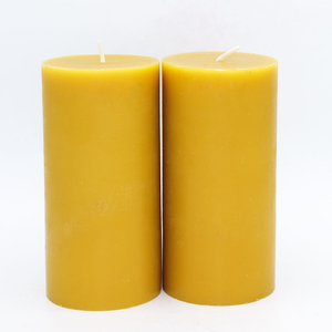 Velas <span class=keywords><strong>de</strong></span> Cera <span class=keywords><strong>de</strong></span> Abeja Natural en Forma <span class=keywords><strong>de</strong></span> Pilar, Velas 100% <span class=keywords><strong>de</strong></span> Cera <span class=keywords><strong>de</strong></span> Abeja Pura - 96 Horas <span class=keywords><strong>de</strong></span> Duración, Velas <span class=keywords><strong>de</strong></span> Cera <span class=keywords><strong>de</strong></span> Abeja sin Aroma, Aptas para el Hogar - Product Image 4