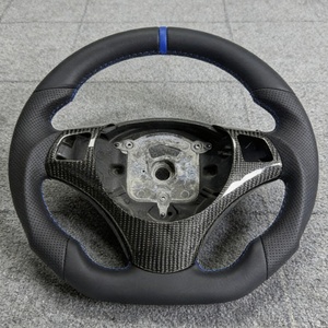 Volante de Cuero Personalizado en Oferta para <span class=keywords><strong>BMW</strong></span> Serie 3, Serie 2, X3, E39, E60, M5, E61, E81, E82, E83, E87, E89, E90, E91, E92, E93, E70, E71 - Product Image 4