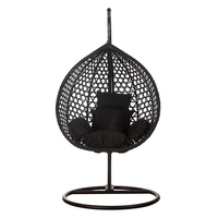 Boîte d'emballage Patio hamac à bascule mobilier d'extérieur coussin plus épais Chaise longue oeuf rotin intérieur suspendu chaise balançoire chaise