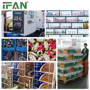 IFAN katup bola kuningan tempa Harga Murah semua ukuran air atau sistem Gas bola katup ulir pabrikan Wanita Pria - Product Image 6