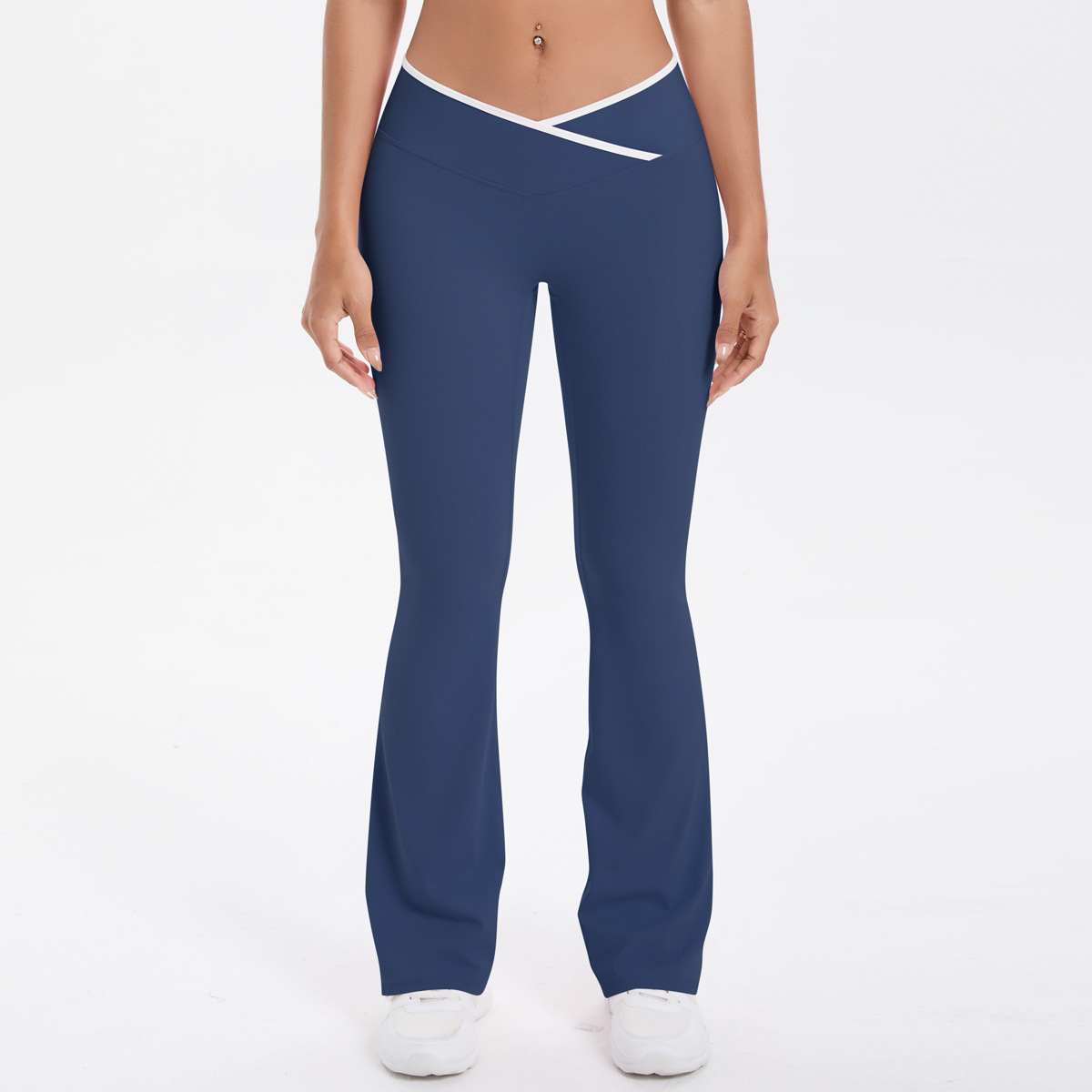 Pantalon large Badge Bleu