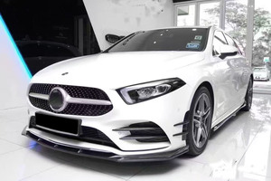 Kit Accessori in Fibra di Carbonio per <span class=keywords><strong>Mercedes</strong></span>-Benz <span class=keywords><strong>Classe</strong></span> <span class=keywords><strong>A</strong></span> W177 2018-2025: Labbro Anteriore, Paraurti Anteriore e Spoiler Anteriore - Product Image 2