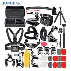 HONGDAK Juego de 50 Accesorios para <span class=keywords><strong>GoPro</strong></span> <span class=keywords><strong>Hero</strong></span> 13 12 <span class=keywords><strong>11</strong></span> 10 9 8 7 6 5 4, <span class=keywords><strong>Kit</strong></span> para Cámaras de Acción Insta360 OSMO Yi - Product Image 1