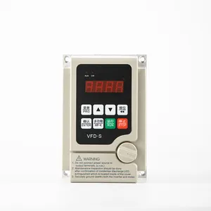 1.5kw Inverter 110V single phase input to 3 phase output variable frequency ac motor drive vfd