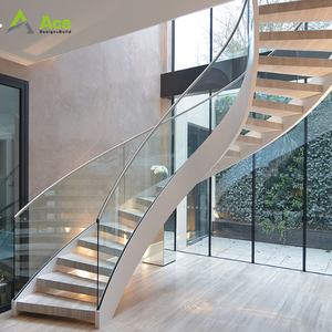 Escalera Curva <span class=keywords><strong>con</strong></span> Apariencia Moderna, Escalera Circular - Product Image 6