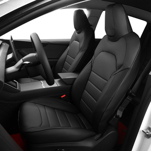 Funda de Asiento de Coche de Cuero de Alta Calidad GANE, Paquete Completo de Accesorios para Coche, Funda de Cojín para Asiento, Apta para Toyota <span class=keywords><strong>Corolla</strong></span> - Product Image 4