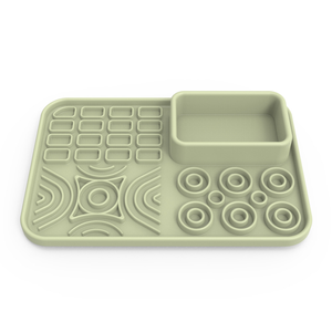 Hot selling wholesale silicone pet licking pad non-slip and leak-proof multi-functional cat and <b>dog</b> licking pet pad - Product Image 1