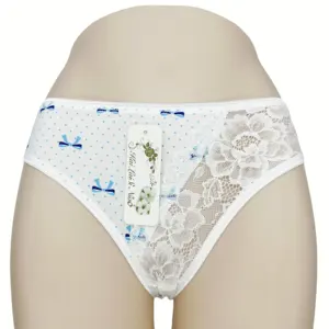 2024 Women's High Quality Lace Cotton Fashion Underwear New Style Panties With Great Design Ladies And Girls Wholesale Price