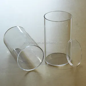 定制透明塑料管带盖圆筒盒