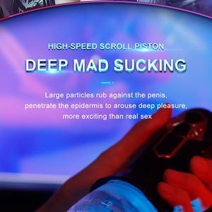 Juguete Sexual Masculino Gawk <span class=keywords><strong>3000</strong></span>, Entrenador de Glande Oral, Masajeador de Pene con Rotación Telescópica, Consolador con Ventosa para Hombres - Product Image 2