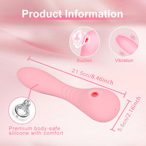 Masajeador de Clítoris y Senos de Doble Acción LOTUSIF: Explora 8 Niveles de Vibración y Succión para el Placer Femenino Definitivo - Product Image 2