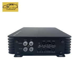 Amplificateur de <span class=keywords><strong>voiture</strong></span> de classe AB de 80 <span class=keywords><strong>watts</strong></span> avec 4 canaux Mosfet Audio 12V en aluminium et combinaison de croisements - Product Image 4