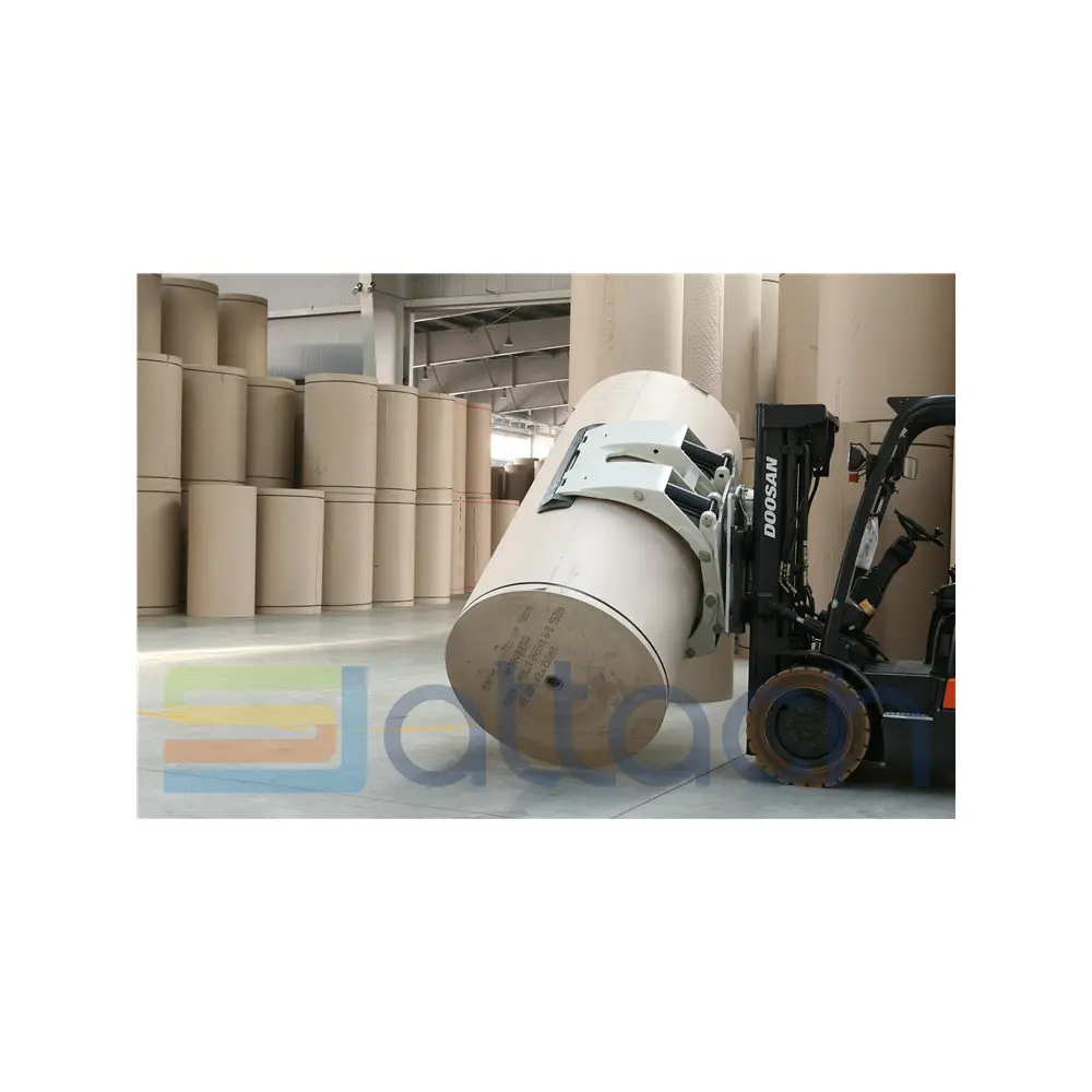 Best Sale Made In Korea Forklift Accessories High Efficiency Paper Roll Clamp Use For Manufacturing Plant
