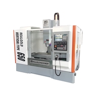 Centro de Mecanizado Vertical CNC VMC650, Husillo BT40, Controlador GSK, Fresadora de Metal de Alta Precisión, Suministro Directo de Fábrica