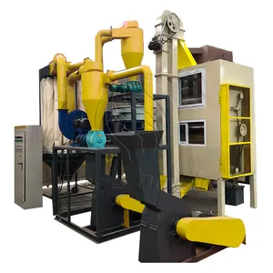 NUEVA máquina de reciclaje de placa de circuito impreso de residuos E Planta de solución de reciclaje de residuos Trituradora de cobre ecológica Separador de metales