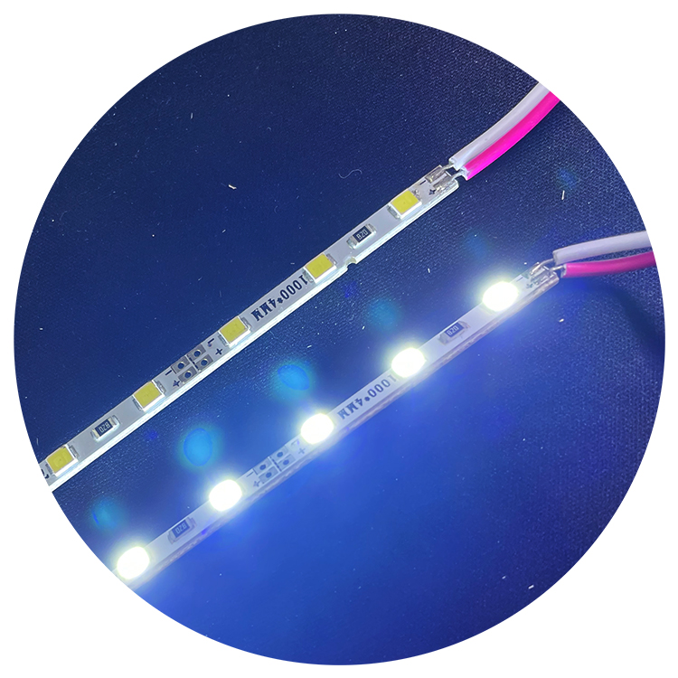 3 мм 4 мм Тонкий Smd2835 SMD3014 SMD4014 48 светодиодов 96 светодиодов 120 светодиодов DC5V DC12V DC24V Жесткая светодиодная лента для тонкой световой коробки