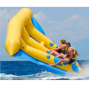 Selancar dewasa tiup terbang ikan <span class=keywords><strong>Banana</strong></span> perahu permainan air untuk perahu laut - Product Image 2