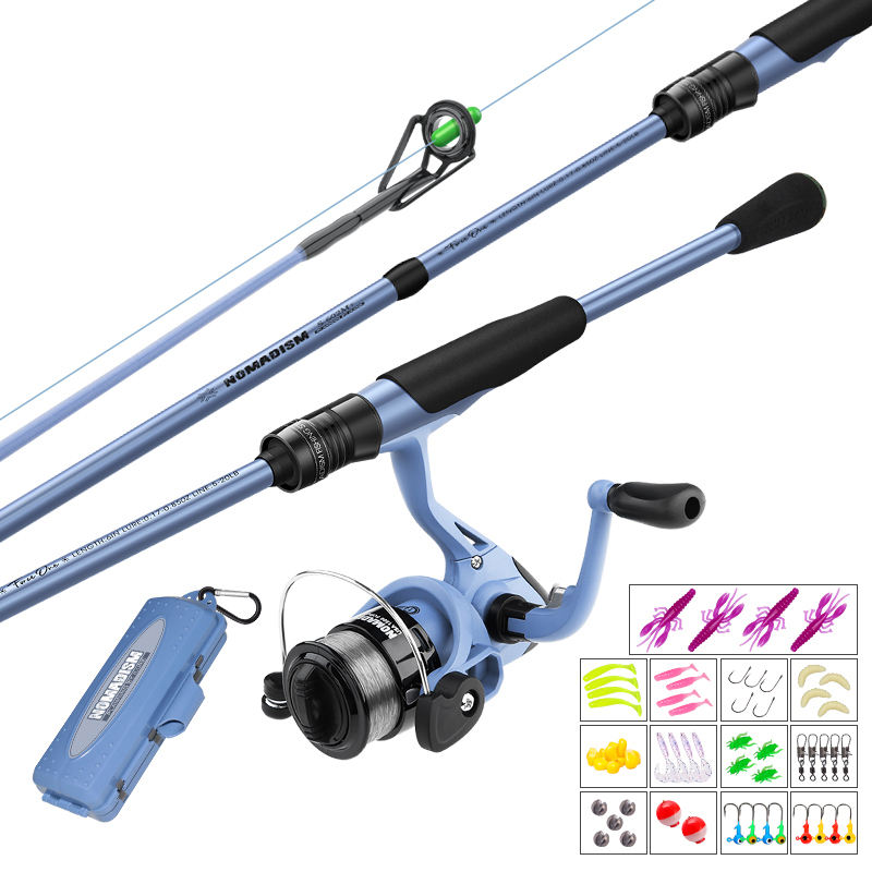 Fishing Reel and Rod Combo Complete Telescopic Sets
