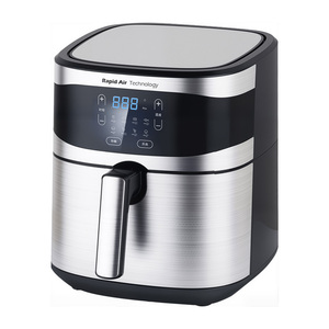 <span class=keywords><strong>Friteuse</strong></span> à air ouvert multifonction 6,5L/7,5L, sans huile, haute puissance, intelligente, avec revêtement antiadhésif et contrôle numérique - Product Image 6