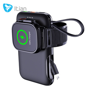 Itian 5000MAh Xách Tay Không Dây Nhanh Chóng Sạc Từ Ngân Hàng Điện Cho Iphone, Apple Xem Loạt 8/7/6/5/4/3/2/SE, IWatch Siêu - Product Image 1