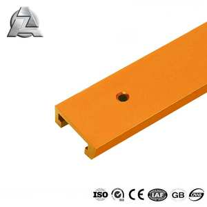 Rail de guidage en aluminium extrudé pour scie à table et défonceuse, profil en T <span class=keywords><strong>orange</strong></span> - Product Image 2