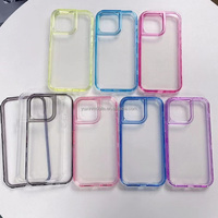 Housse de téléphone portable 3IN1 Tpu + Pc artificiel pour INFINIX NOTE 30 PRO pour zéro 30 4G pour REDMI 13C funda carcasa estuche forro
