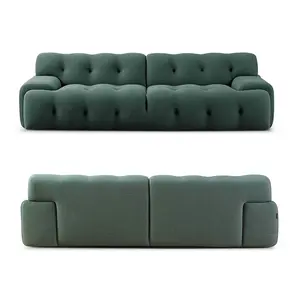 厂家批发法国高品质现代优雅布艺沙发设计师风格全套家具客厅