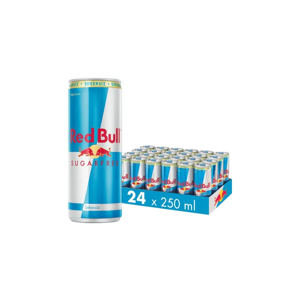 Redbull Original Energy Drinks Sugar Free Edition 24 * 250ml From Turkey Origin Austria MiaFood