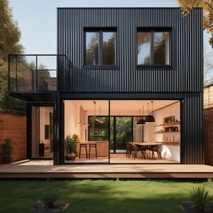 Villa conteneur modulaire à double étage, style luxueux, installation rapide, pour <span class=keywords><strong>studio</strong></span> loft conteneur design - Product Image 1