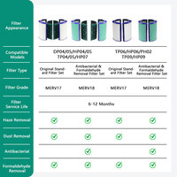 Filter Pembersih Udara HEPA Silinder Pengganti dengan Karbon Aktif untuk Dyson Pure Cool TP04 TP05 TP06 360 Derajat