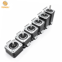 Moteur pas à pas Nema17 personnalisé en gros, 68 mm, 2 phases, 1,8°, 1,5 A par phase pour équipement d'enroulement textile