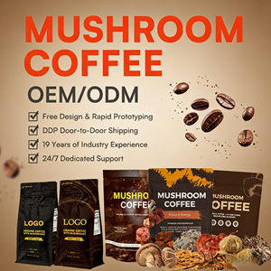 Café instantané aux champignons 5 en 1 OEM ODM : extrait de Cordyceps Militaris, Reishi, Chaga et Crinière de <span class=keywords><strong>lion</strong></span> pour la santé - Product Image 6